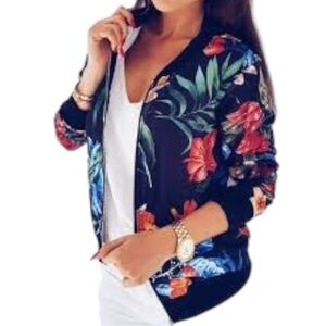 Amy fashion women Casual bomber jacket